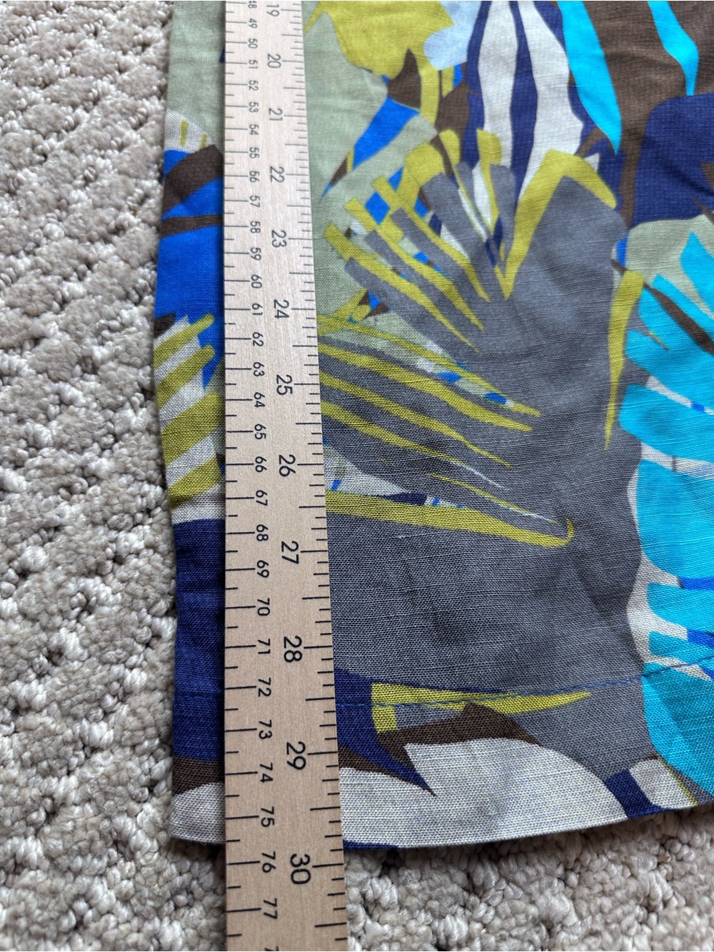 Ranna Gill Blue & Teal Halter Printed Jumpsuit - Picture 8 of 8